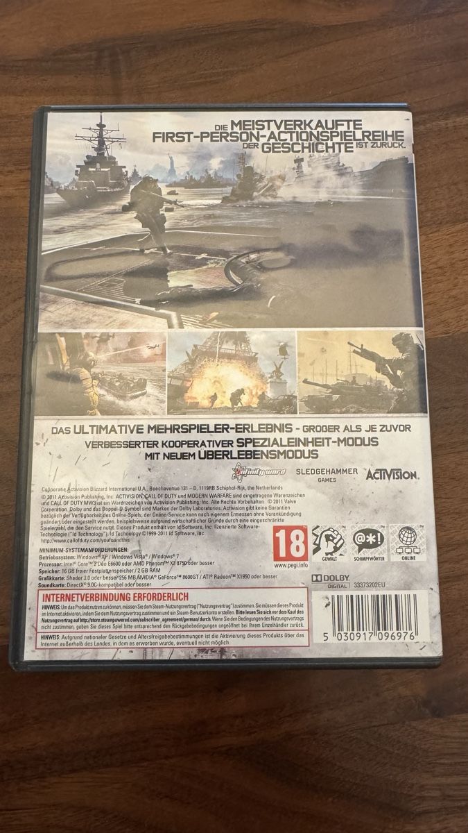 Microsoft Giochi: Call of Duty MW3 PC – Usato da Emmenbrücke venduto da Mister-X- 1