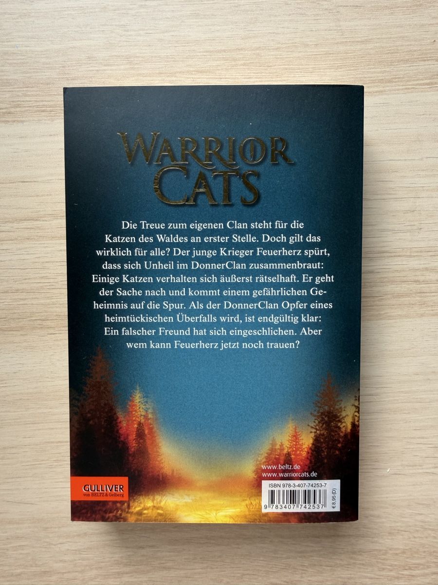 Libri: WARRIOR CATS Staffel 1 Band 1-6 – Usato da Zürich venduto da Fuxion 3