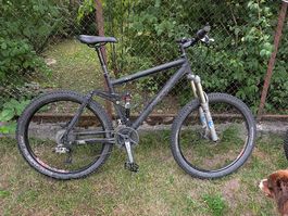 Mountain Bike 26 Zoll Fully KOBA schwarz