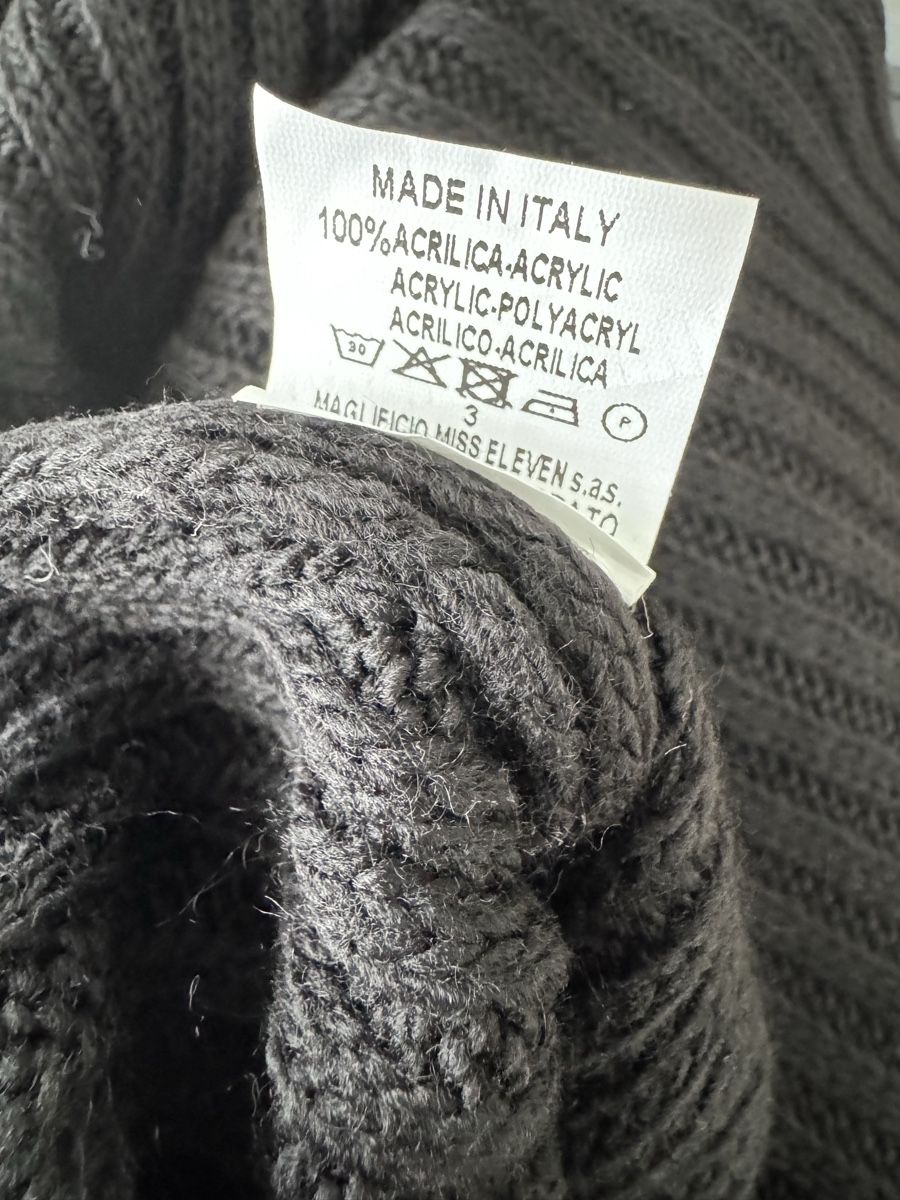 Vestiti: Rippstrick Kleid mit Rollkragen, Grösse S/M, schwarz – Nuovo (secondo la descrizione) da Staufen venduto da M19M 3