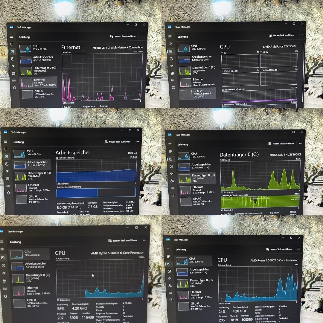PCs: Gaming pc (setup) – D'occasion à Zürich par Nel5 8
