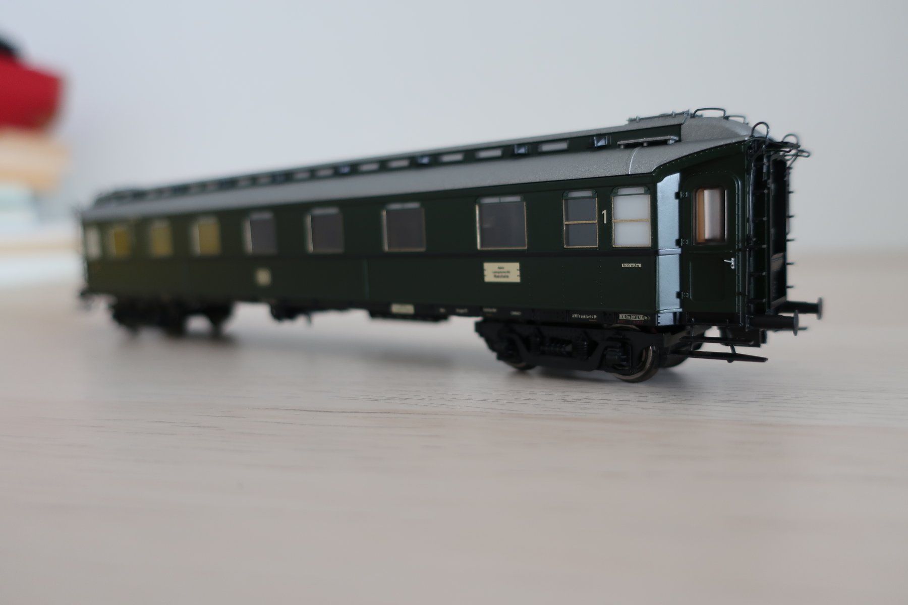 Brawa Modellini di ferrovie: Brawa D- Zugwagen der DB – Nuovo e nell'imballaggio originale da Oberburg venduto da Lochbachweier 3