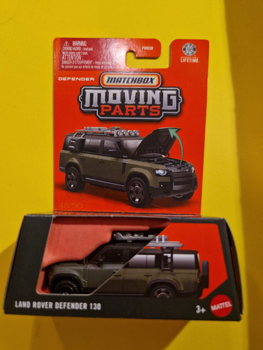 Matchbox Modellini d'auto: Matchbox LAND ROVER DEFENDER 130 – Nuovo e nell'imballaggio originale da Oftringen venduto da Rotor 1