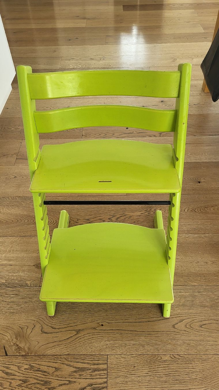 Stokke Chaises hautes: triptrap hellgrün – D'occasion à tartar par mmmab