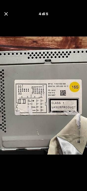 Radios: Original Radio Seat Leon Cupra R – Gebraucht aus Birr von Antoniocauso90 3