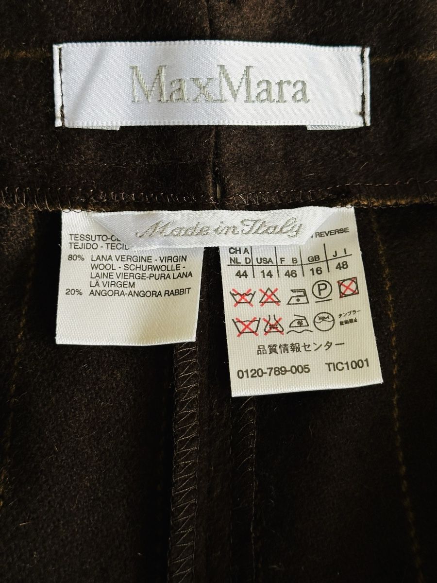 Max Mara Pantaloni: MaxMara Wool/Angora Pants size L – Usato da Vevey venduto da ledidream 7