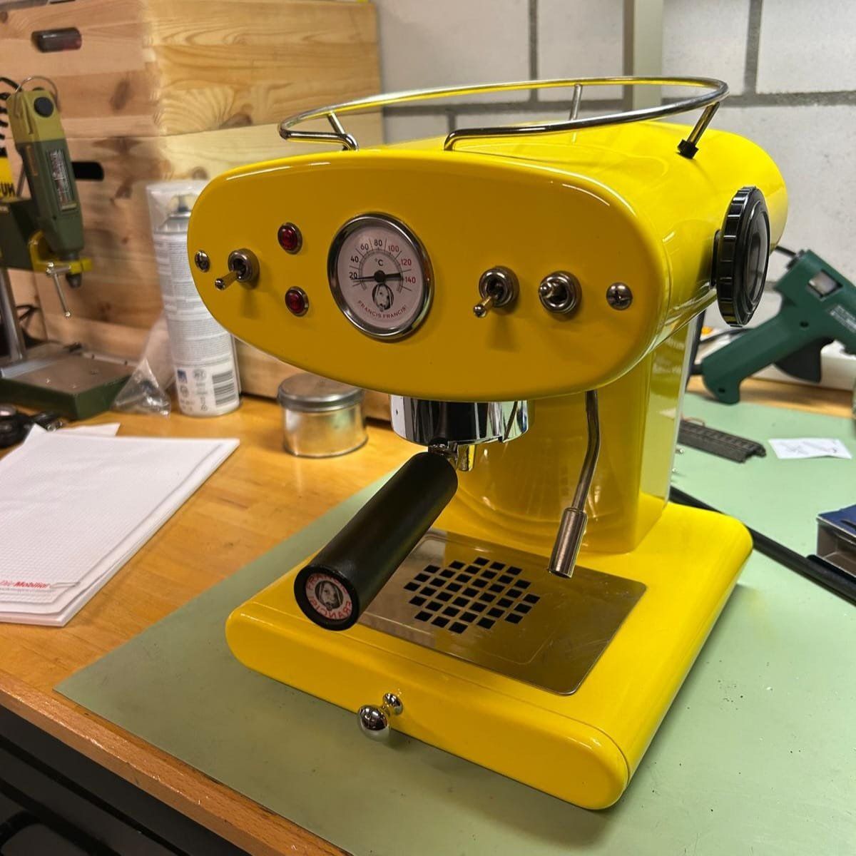 FrancisFrancis! Macchine per caffè & Macchine per espresso: FrancisFrancis X1 Espressomaschine mit Messingboiler – Usato da Ostermundigen venduto da RemoG03