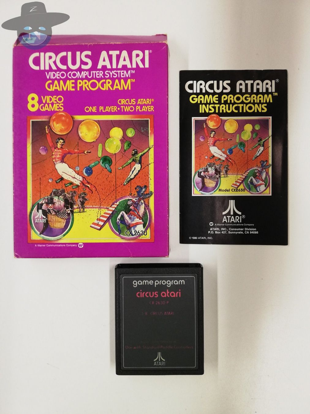 Atari Spiele: Circus / Atari VCS 2600 – Gebraucht aus St. Gallen von zorro_dc