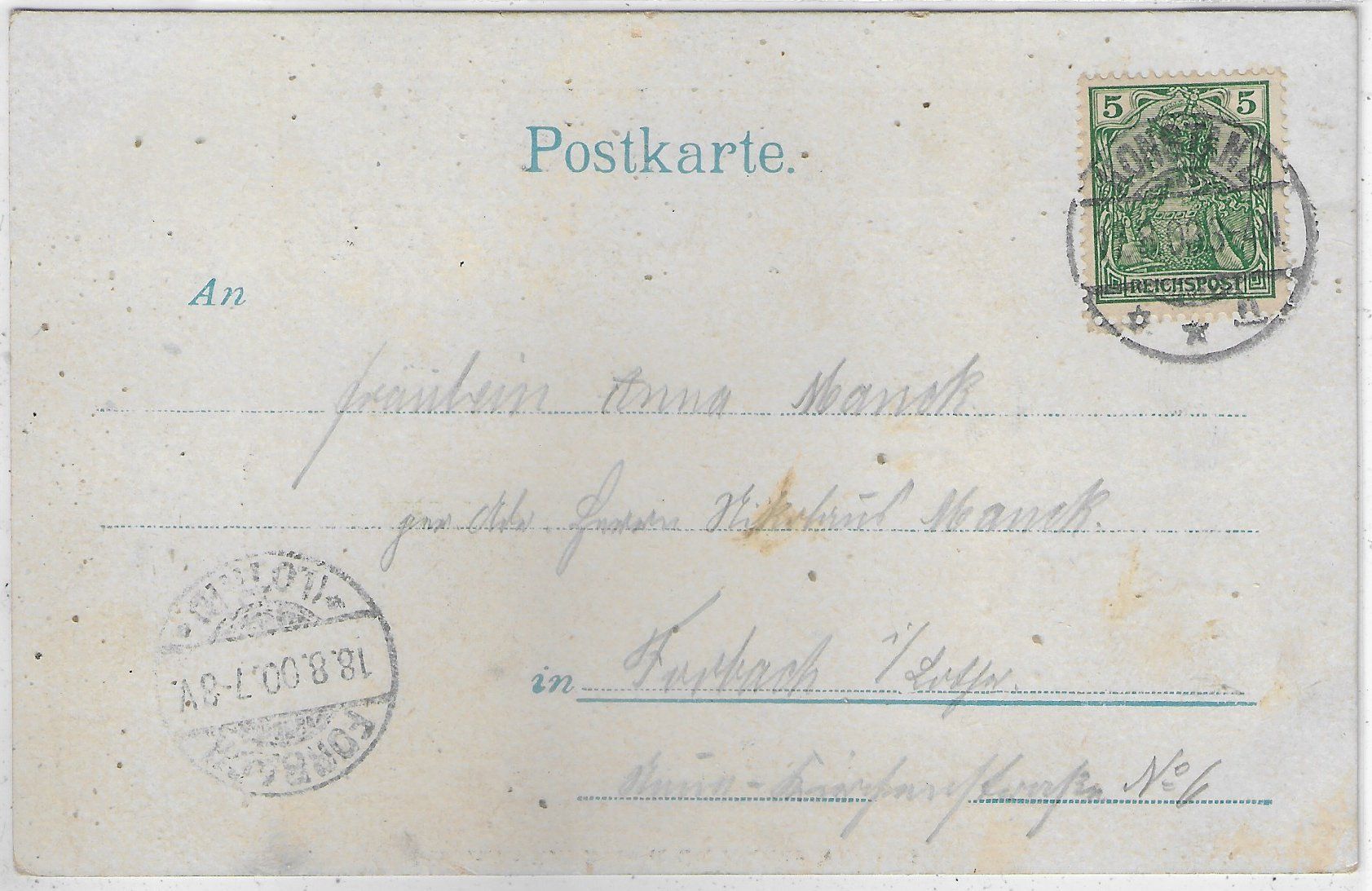 Ansichtskarten: Konstanz - Stadtthor 1900 – Gebraucht aus Ettingen von Kartenplanet 1