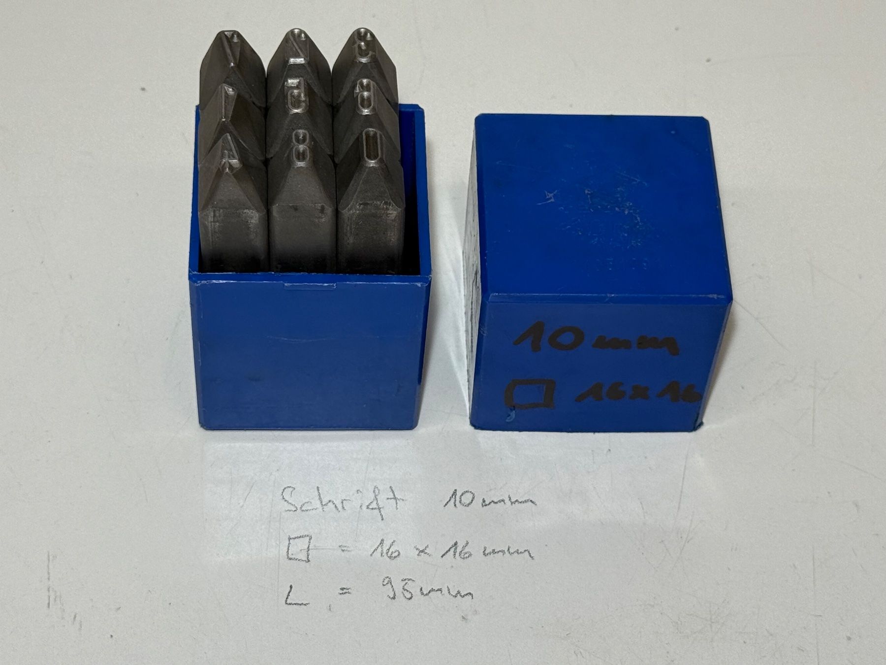 Tutti gli attrezzi: Schlagzahlen 10mm - 0-9 – Usato da Boswil venduto da ABLagerBoswil 1