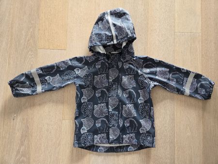 Reima Regenjacke Gr. 92 mit Bärenmuster - gebraucht