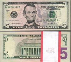 5 Dollar 2006  unz bankfrisch