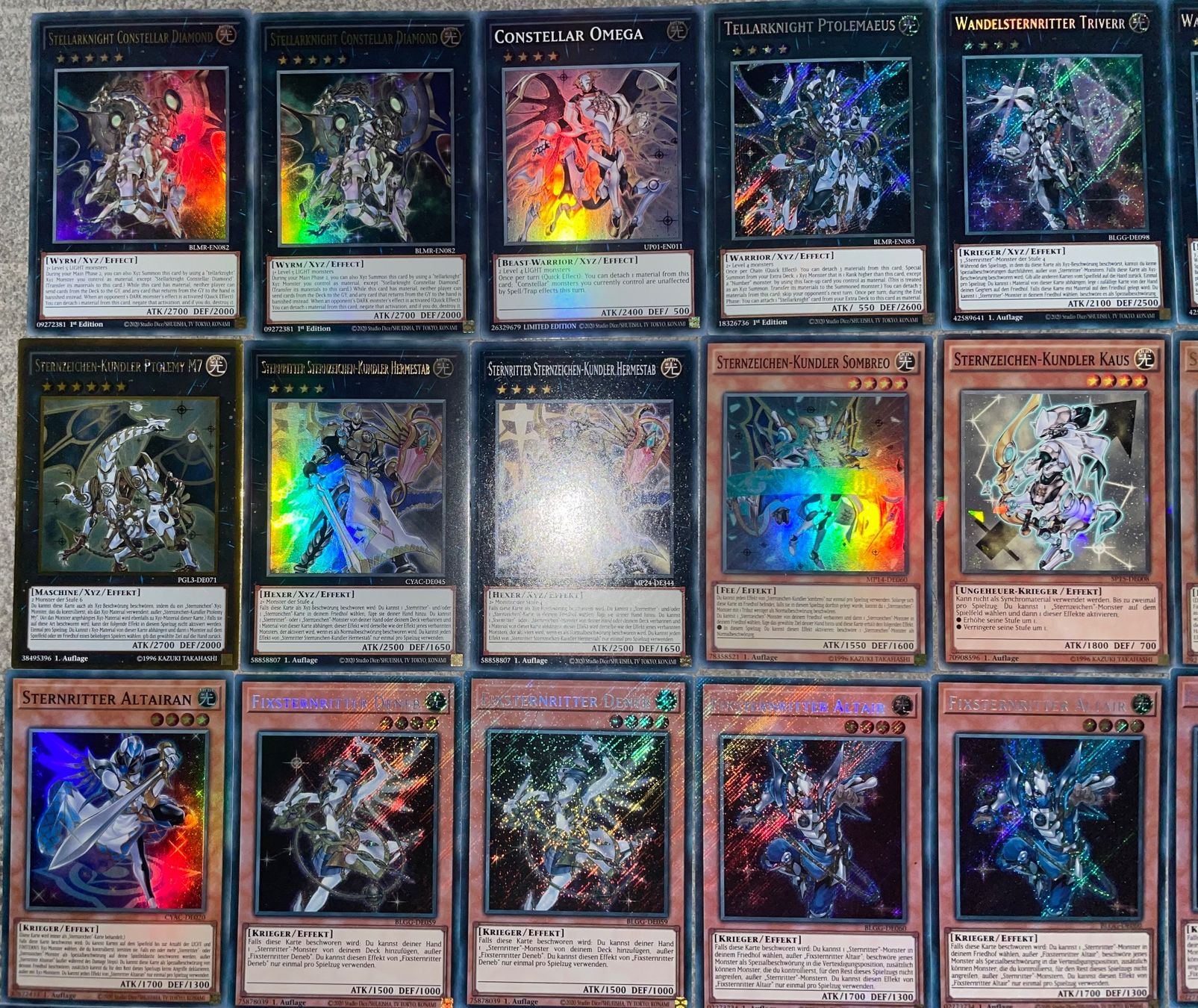 Yugioh Sammelbilder & Trading cards: Seltenes Sternzeichen / Sternritter Deck! – Neu (gemäss Beschreibung) aus Altstätten SG von ChangeMaker 1