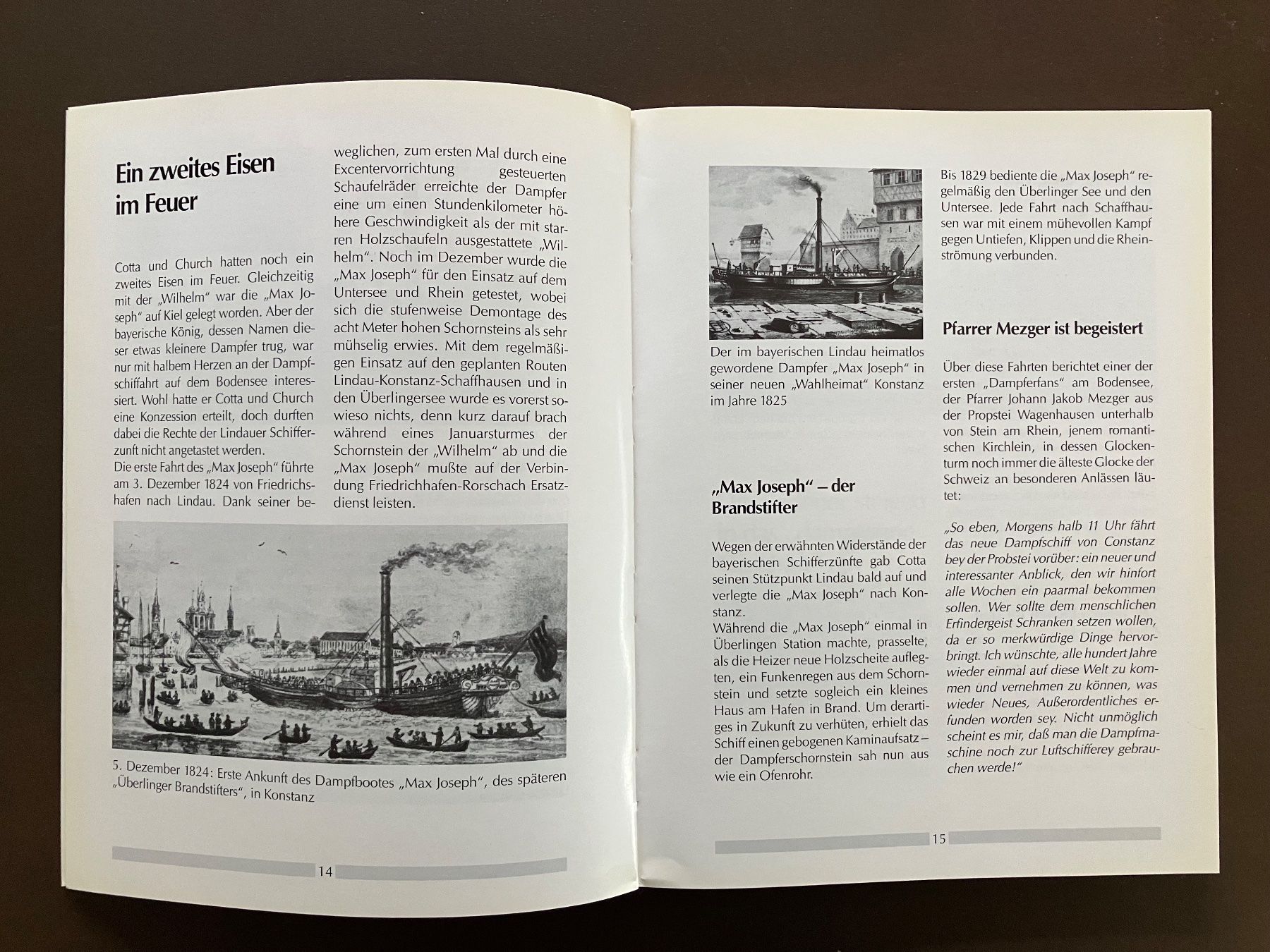 Libri: Dampfschiffe Bodensee - signiert – Usato da Menziken venduto da timbuktu1001 2