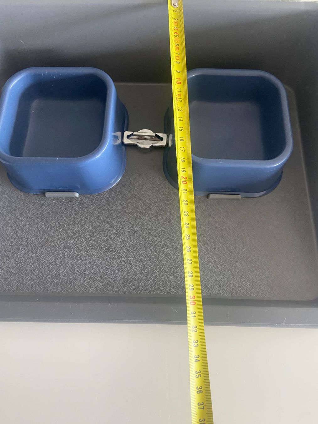 Ciotole: Katzennapf Doppelnapf mit Unterlage – Usato da Busswil BE venduto da Fuchur2 3
