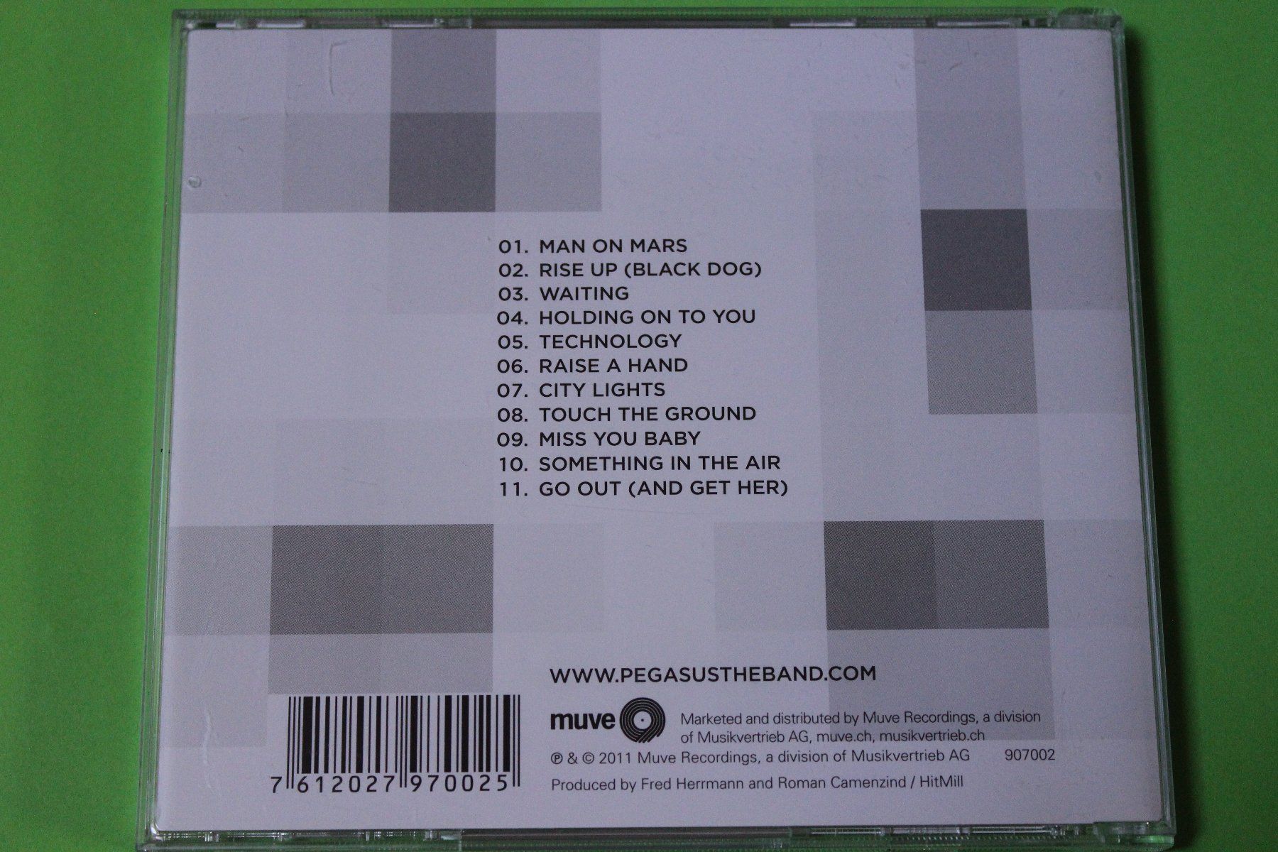 CDs: PEGASUS - HUMAN TECHNOLOGY CD 2011 (Swiss Music) – Gebraucht aus Tübach von JamesStone 1
