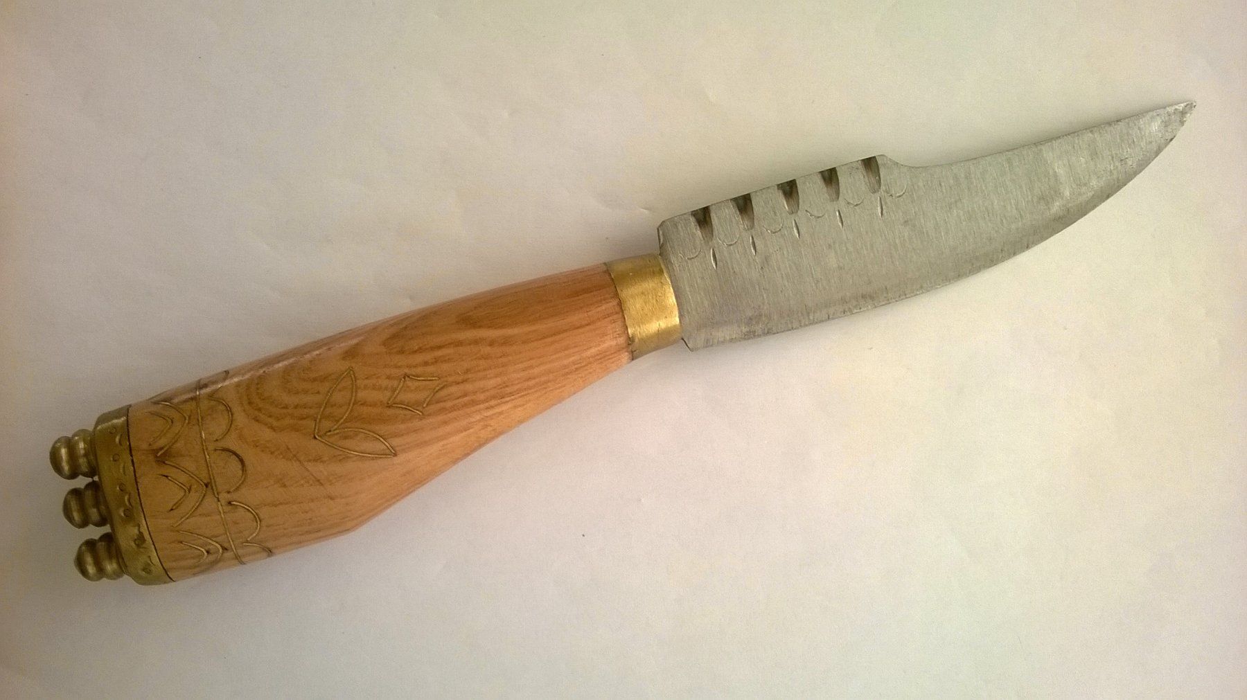 Besteck: Couteau style Bèrbère bois avec fourreau BE – Gebraucht aus Fontainemelon von cathare67 1
