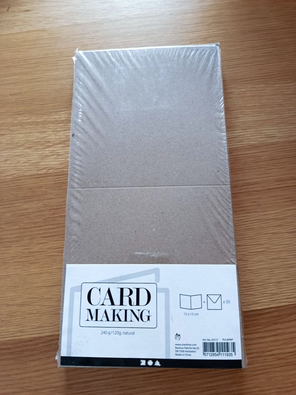 Karten: Blankokarte mit Couverts – Neu und originalverpackt aus Wangs von son_klein