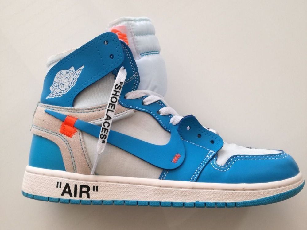 Off white jordan hot sale 1 unc fake