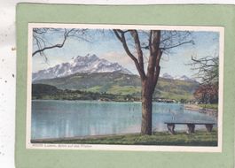Luzern  Blick auf den Pilatus