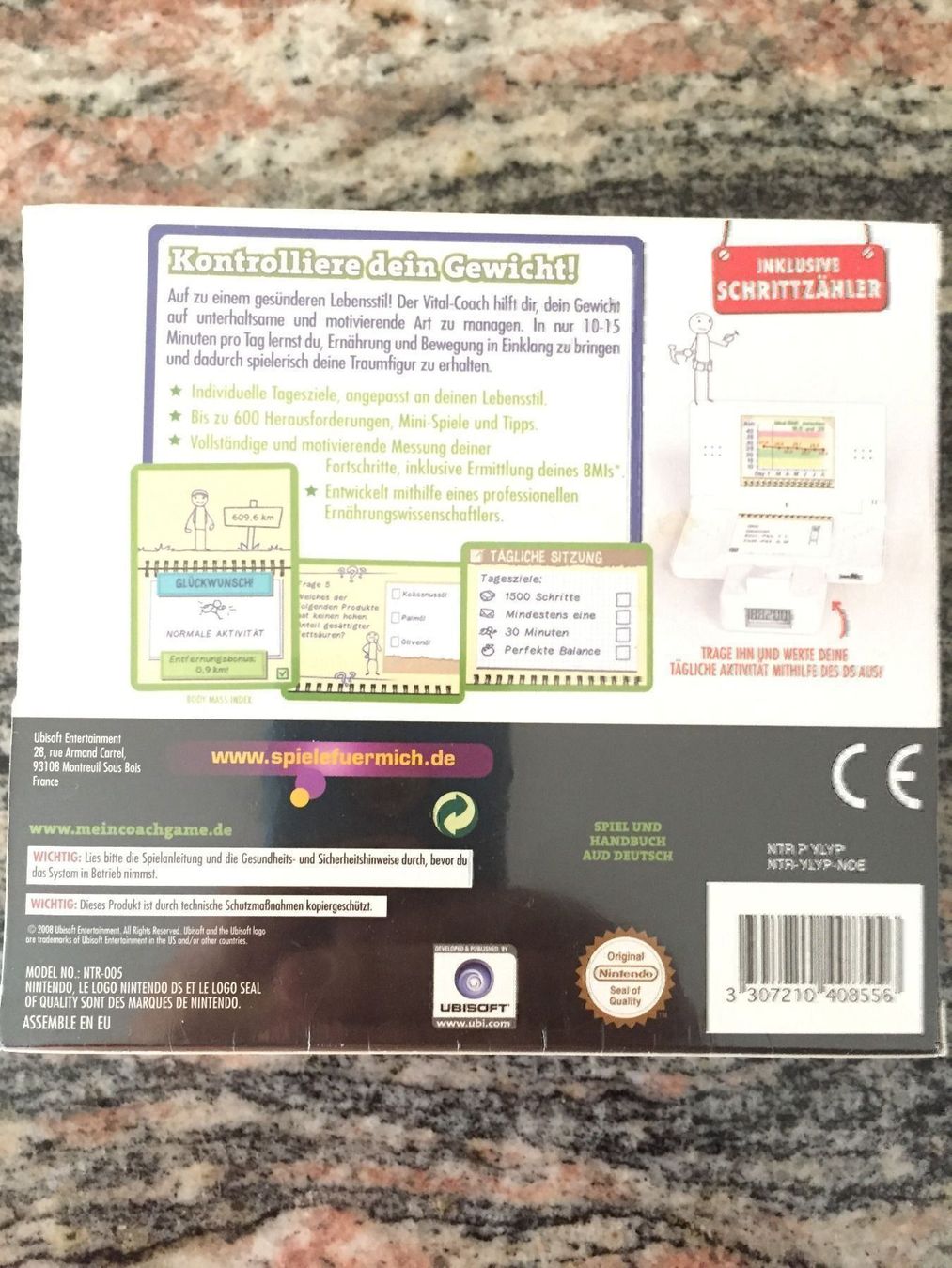 Nintendo Spiele: Nintendo DS Mein Vital Coach – Neu und originalverpackt aus Rüti ZH von alumedien 1