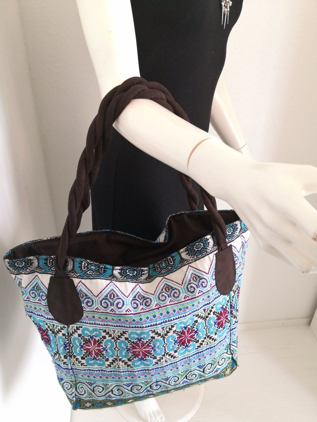 Borse da donna: 🤩BOHO-CHIC HANDGEMACHTE ETHNO PATCHWORK XXL TASCHE NEU – Nuovo (secondo la descrizione) da Olten venduto da Naja-Twins-Twins 2