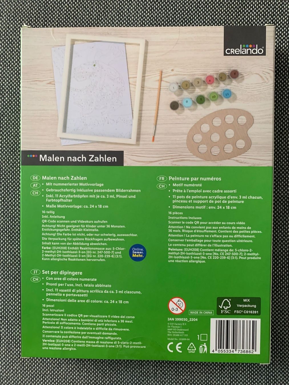 Bastelsets: Malen nach Zahlen Neu! – Neu und originalverpackt aus Birmensdorf ZH von eva.bari 2