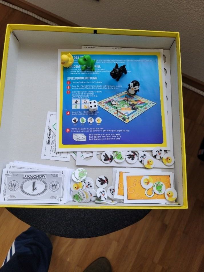 Giochi: Monopoly Spiel JUNIOR, ab 5 Jahren – Usato da Altdorf UR venduto da Nordwing 2