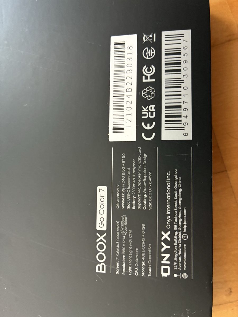 Boox Tablet PC: Onyx Boox Go Color 7 – Gebraucht aus Sachseln von Pali6 2