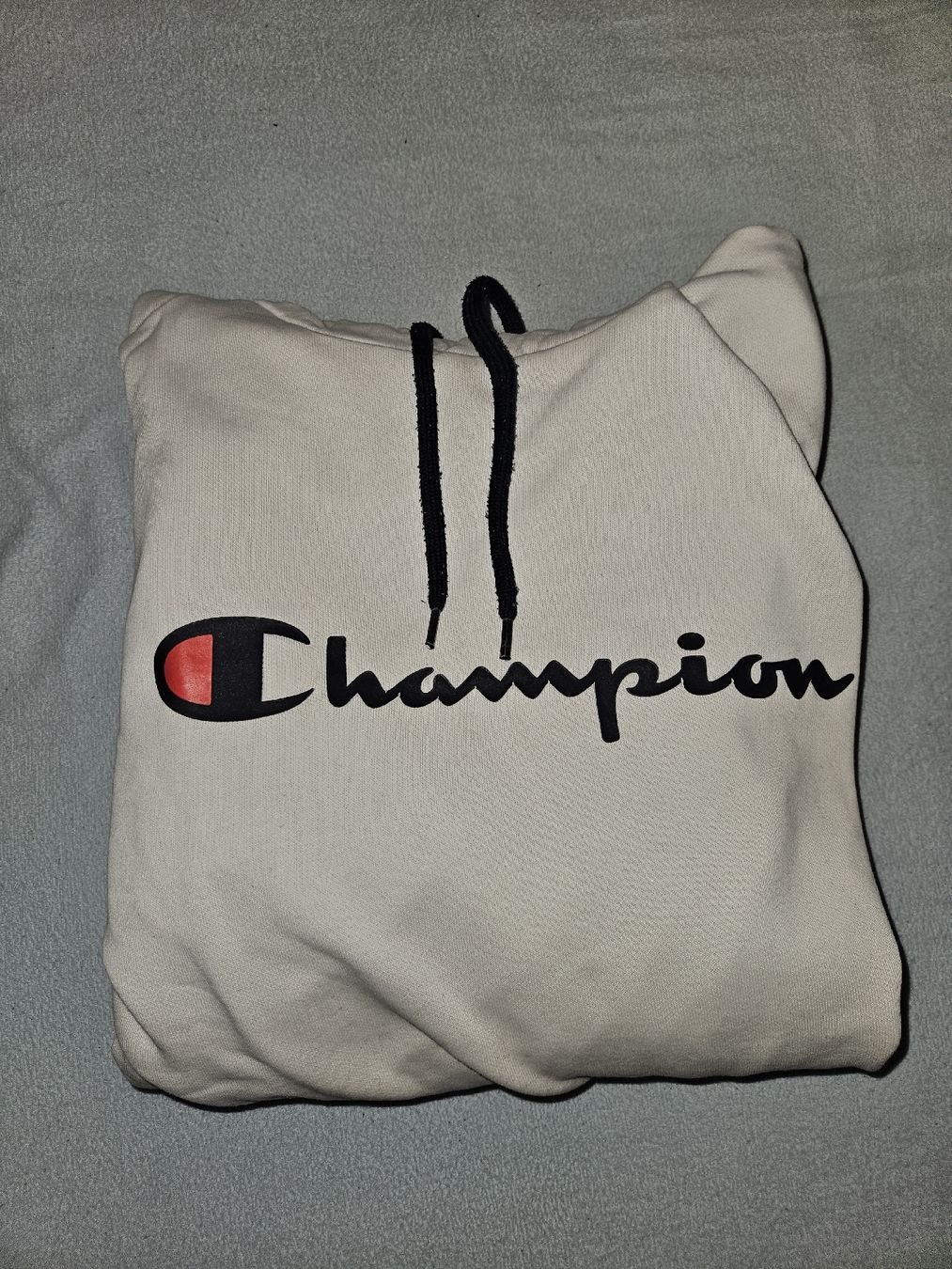 Champion Maglioni & Felpe: Champion Hoodie / Pullover Cremeweiss – Usato da Kriens venduto da bre_7dhc 2
