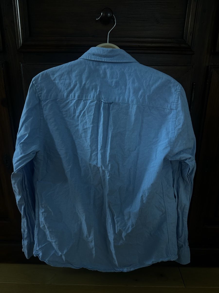 Camicie: Men's Light Blue Long Sleeve Shirt - Size M – Usato da Genève venduto da fil_6zdf 2