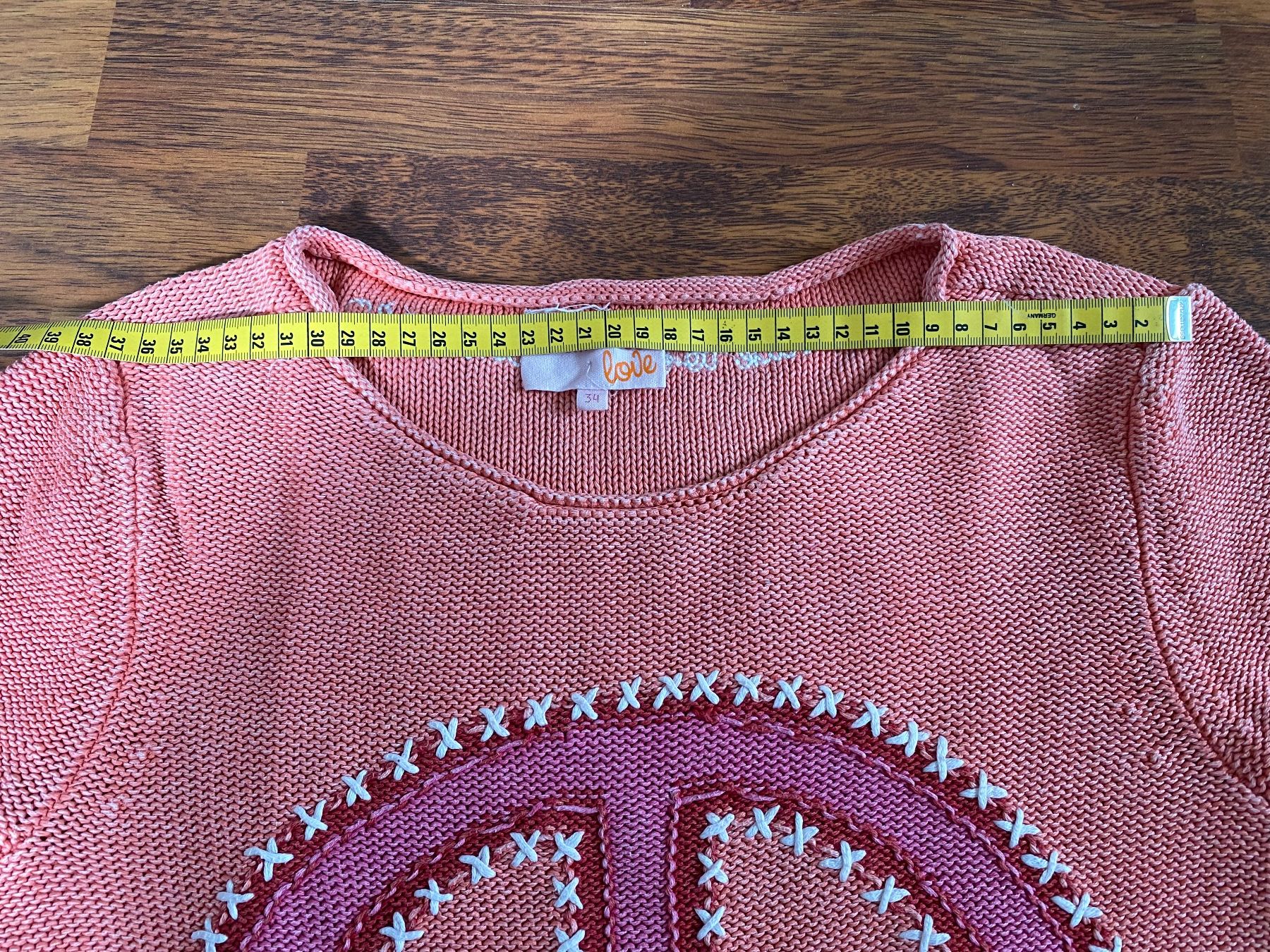 Lieblingsstück Maglioni & Felpe: Lieblingsstück Pulli Gr. 34 Peace Korall – Usato da Stadel b. Niederglatt venduto da sandart 7