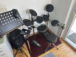 Alesis E-Drum Komplettset, sehr leise, ideal für Wohnung