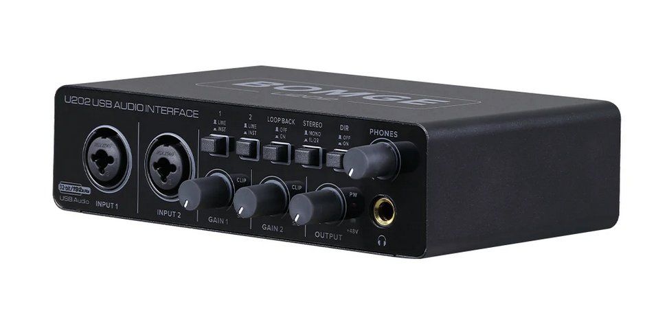 Attrezzatura per studi di registrazione: USB Audiointerface 32Bit 192kHz XLR TS TRS Mic Preamp 48V – Nuovo e nell'imballaggio originale da Genève venduto da Anna-38 1