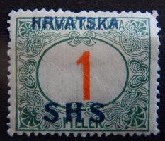 Jugoslawien Porto Kat. 27 * 1918 Kat. 35 Euro