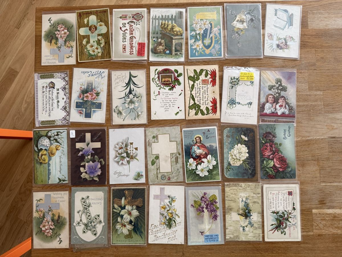 Cartes postales: Konvolut Ansichtskarten Ostergrüsse Glückwunschkarten  – D'occasion à Goldach par Messerguru
