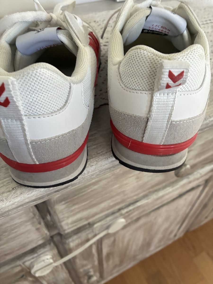 Hummel Scarpe da uomo: Sneakers Hummel weiss/rot Grösse 41 – Usato da Zürich venduto da Msirco 4