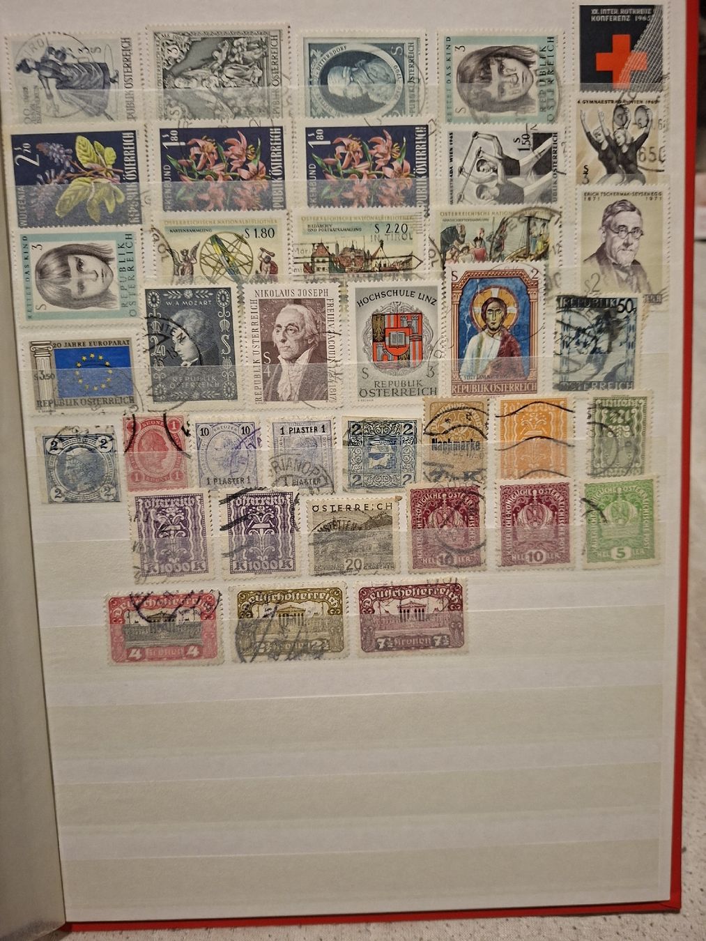 Tutti i francobolli: Briefmarkensammlung Österreich – Usato da Balgach venduto da SIMEON27 1