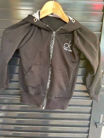 Kinder Calvin Klein Jacke schwarz 80%BW (M / 98/104)