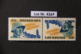 M 1939/45 2. Weltkrieg-Marken Bäcker                Los 4369