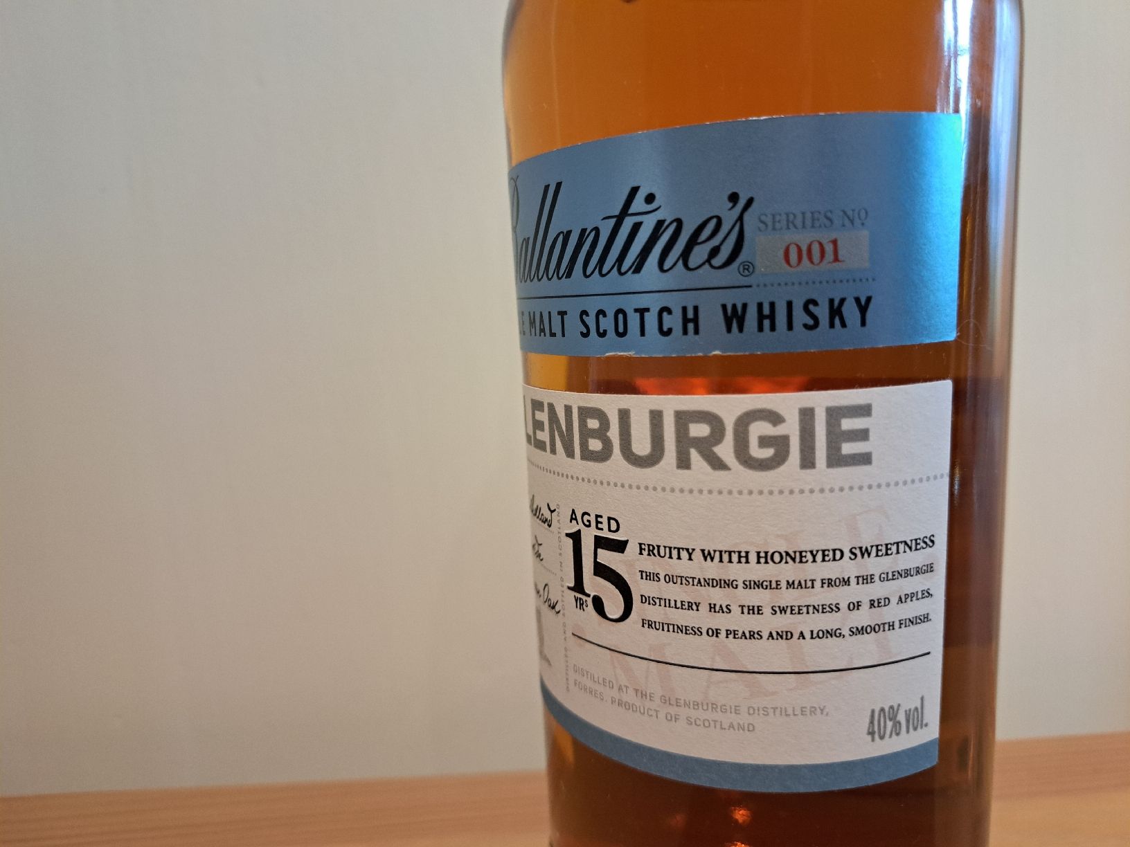 Ballantines Bevande alcoliche: Ballantine's Glenburgie 15 yo offene Flasche – Usato da Brittnau venduto da Prorex 2