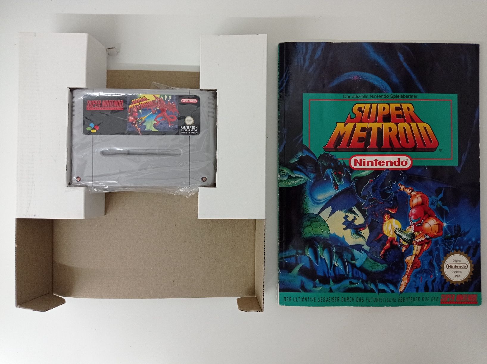 Nintendo Spiele: SNES Super Metroid Bigbox ab 1.-!!! – Gebraucht aus Zollikofen von  6