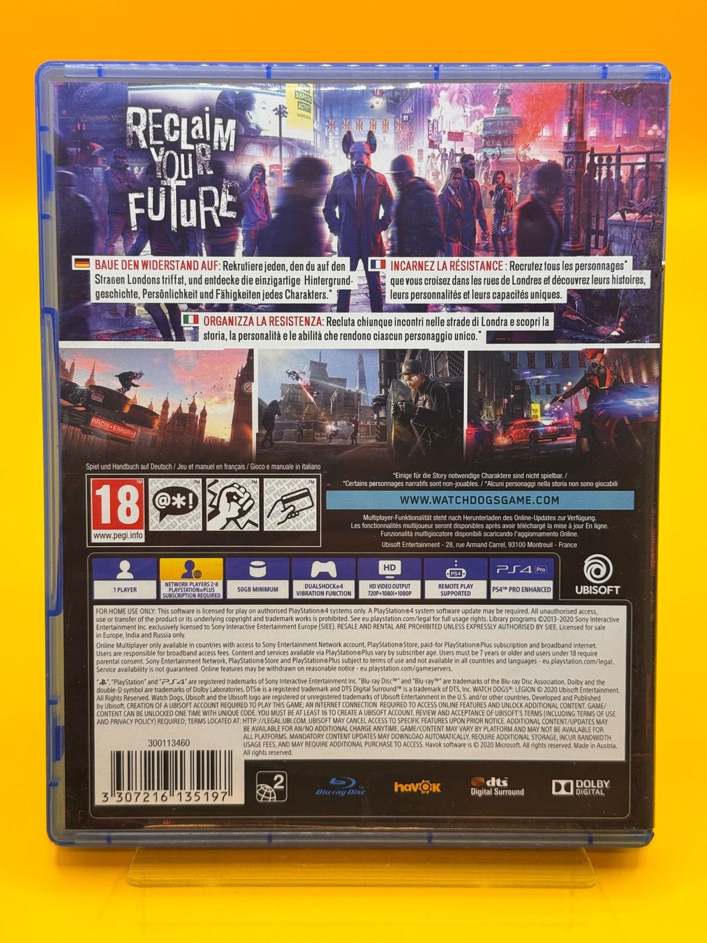 Sony Giochi: Watch Dogs: Legion (PS4) – Usato da Oberwil b. Zug venduto da silver2024 1