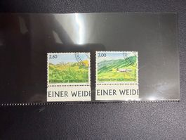 FL Liechtensteiner Weidealpen 2008 Serie ET gestempelt