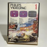 Philips Videopac 1 COURSE VOITURES - jeu G7000 vintage rare