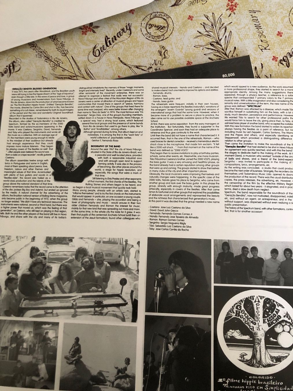 Dischi in vinile: Geracao Bendita same 1971 Heavy progressive Rock Brasilien – Usato da Zürich venduto da manuunited 3