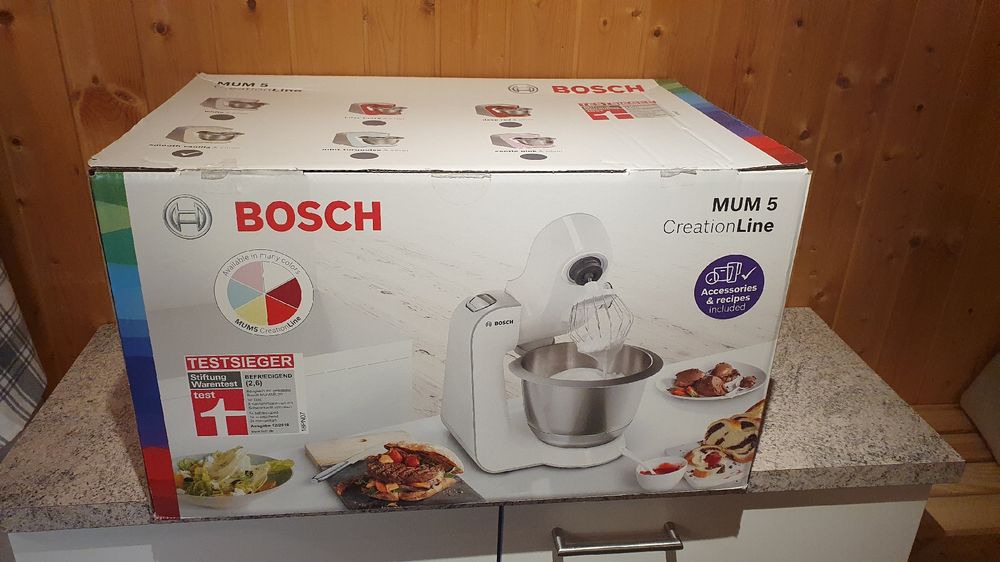 Bosch Mum 5 Küchenmaschine inkl. Zubehör Kaufen auf Ricardo