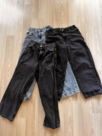 H&M und Zara junge baggy jeans hosen gr. 152