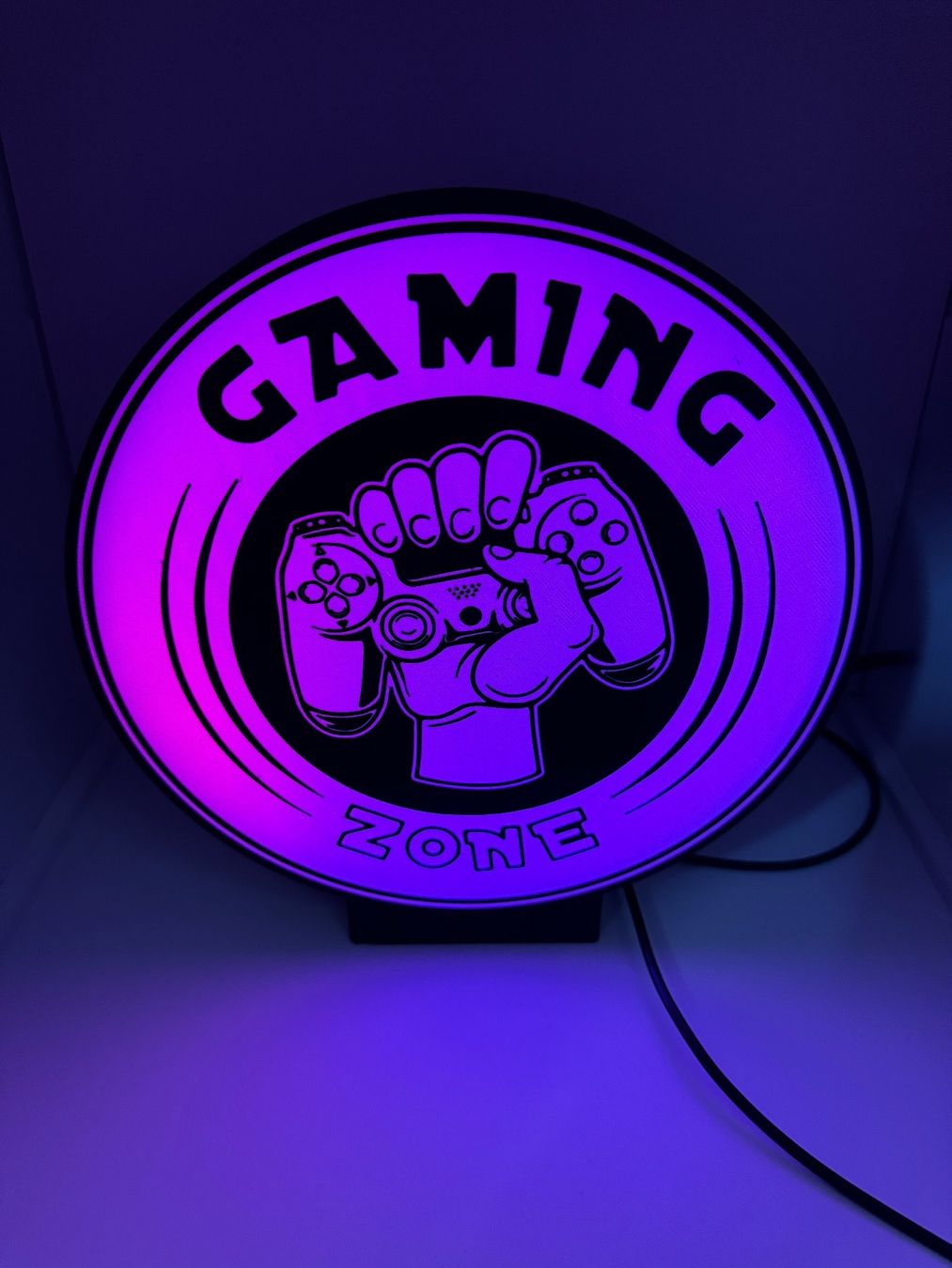 Lampen: Logo lumineux Led SMART GAMING GAMERS – Neu (gemäss Beschreibung) aus Vicques von PAMB3D 4
