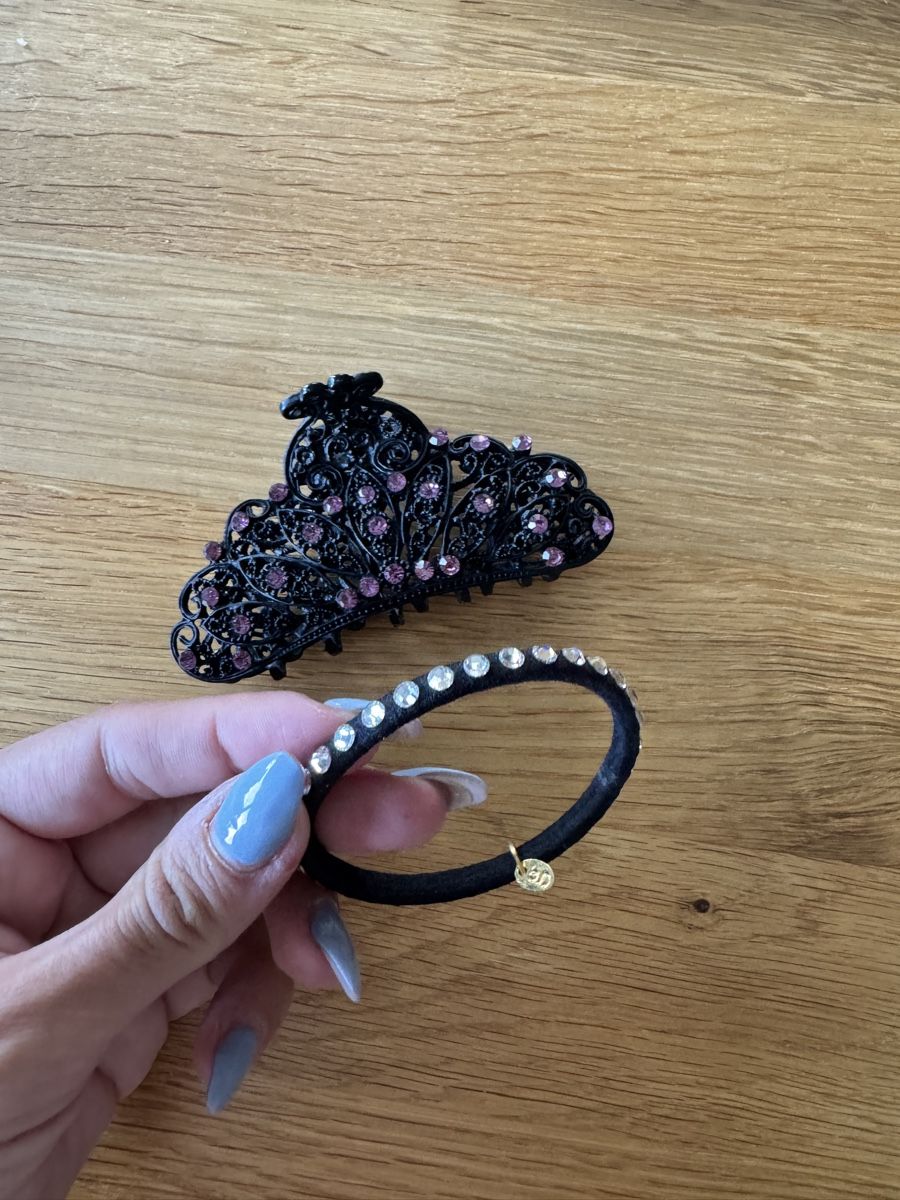 Haarschmuck: Haarspange & Haargummi Set mit Strass – Neu (gemäss Beschreibung) aus Bremgarten AG von val_ch 3